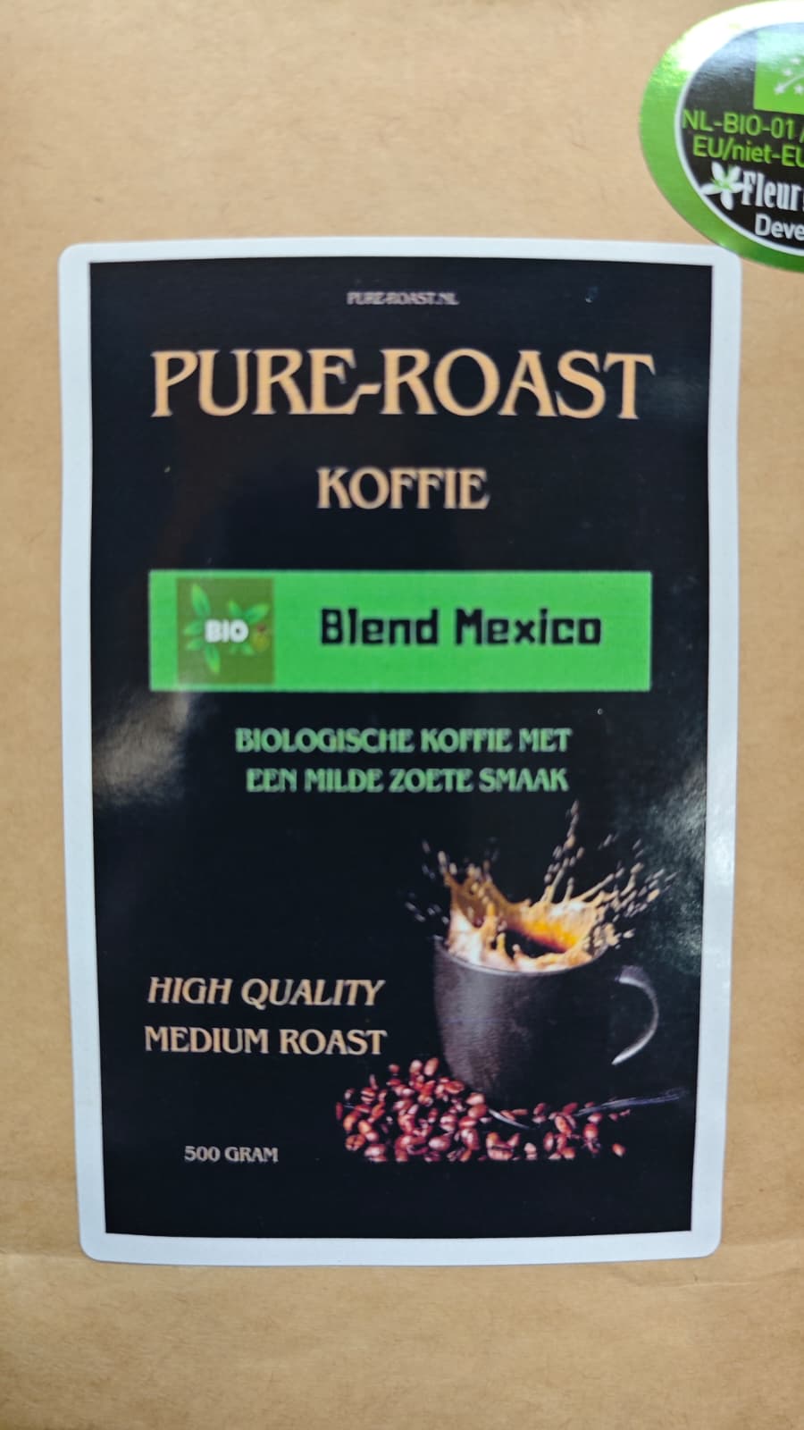 Pure-Roast.nl BIO Mexico blend 500gram.