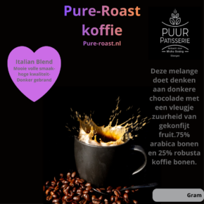 Pure-roast.nl Italian blend 250 gram