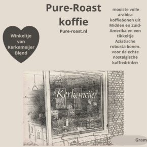 Pure-roast.nl Winkeltje van Kerkemeijer blend 250 gram